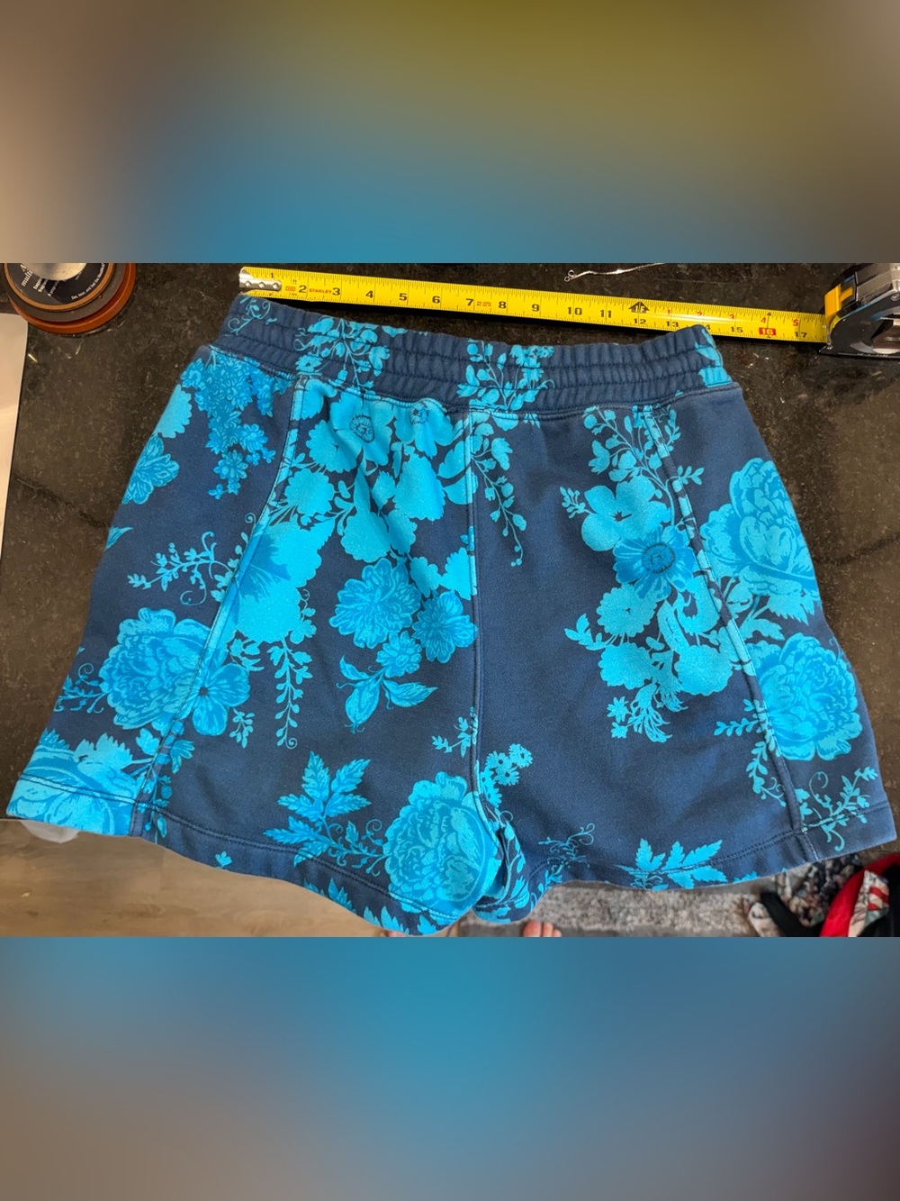 FP Movement by Free People Sprint to the finish Fleece Pattern Shorts - Picture 4 of 7